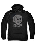Black Logo Abbreviated Hoodie