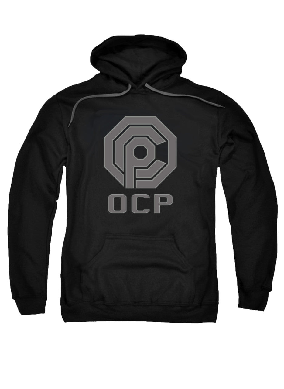 Black Logo Abbreviated Hoodie
