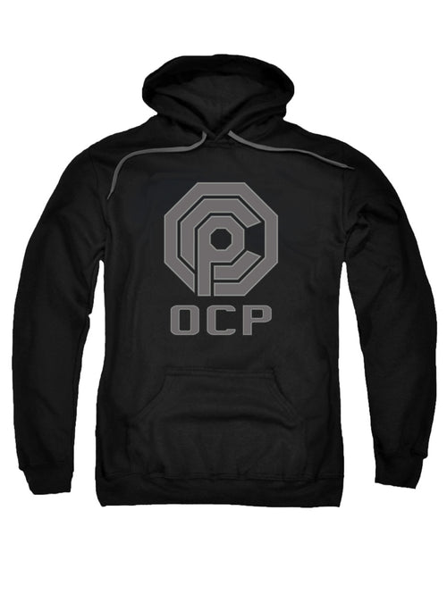 Black Logo Abbreviated Hoodie