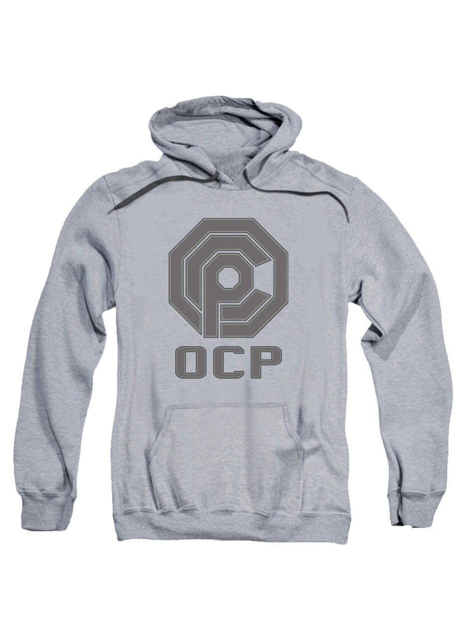 Gray Logo Abbreviated Hoodie