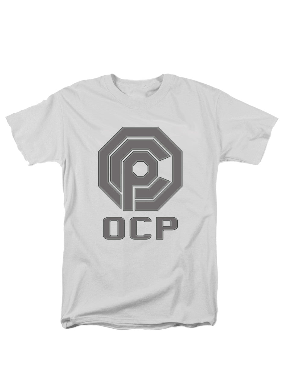 White Logo Abbreviated T-Shirt