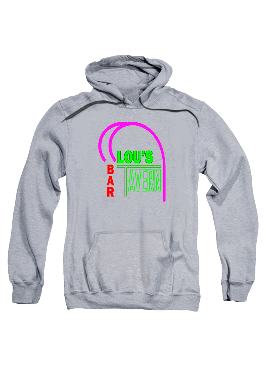 Gray Lou's Tavern Logo Hoodie