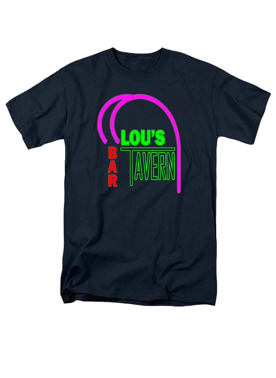 Navy Lou's Tavern Logo T-Shirt