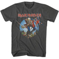 Smoke gray Iron Maiden t-shirt featuring Iron Maiden The Trooper design