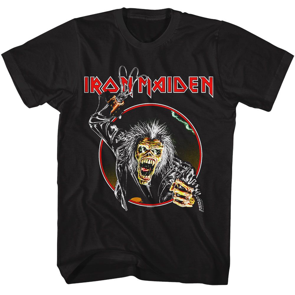 Black Iron Maiden t-shirt featuring Iron Maiden Claw design