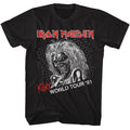 Black Iron Maiden t-shirt featuring Iron Maiden Killer World Tour design