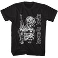 Black Iron Maiden t-shirt featuring Iron Maiden Somewhere In Time 1986 album design