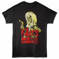 Black Iron Maiden t-shirt featuring a Killers Tri Color design