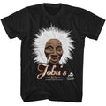 Black Major League t-shirt featuring Major League Jobu's Rum design