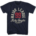 Navy Major League t-shirt featuring Major League Vaughn 99 design