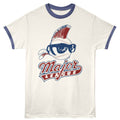 Major League Ringer T-Shirt - Logo And Ball