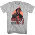 Gray heather Macho Man t-shirt featuring Macho Man Mackin And Smackin design