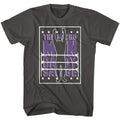 Smoke gray Macho Man t-shirt featuring Macho Man Poster design