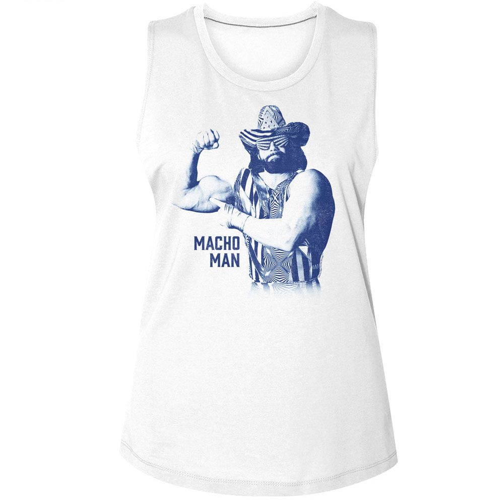 Macho Man Ladies Muscle Tank - Mono Macho