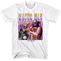 White Macho Man t-shirt featuring Macho Man Box design
