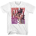 White Macho Man t-shirt featuring Macho Man More Macho design