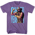 Purple heather Macho Man t-shirt featuring Macho Man Oh Yeah design