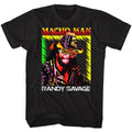 Black Macho Man t-shirt featuring Macho Man Time Of My Life design