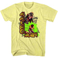Yellow heather Macho Man t-shirt featuring Macho Man Macho Tricky design