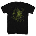 Black Macho Man t-shirt featuring Macho Man Do It design