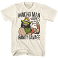Natural Macho Man t-shirt featuring Macho Man Oh Yeah design
