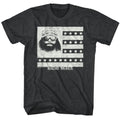 Black heather Macho Man t-shirt featuring Macho Man Merica Man design