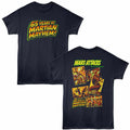 Navy Mars Attacks! t-shirt featuring a 65 Years of Martian Mayhem design