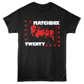 Black Matchbox Twenty t-shirt featuring Matchbox Twenty Star Border design