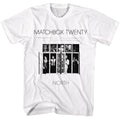 White Matchbox Twenty t-shirt featuring Matchbox Twenty North 2012 album design