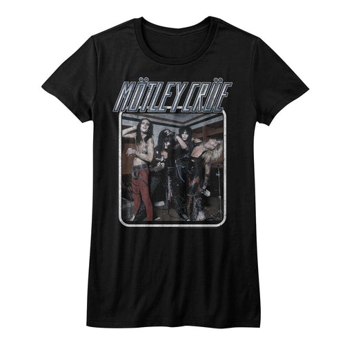 Mötley Crüe Ladies T-Shirt - Uncrued
