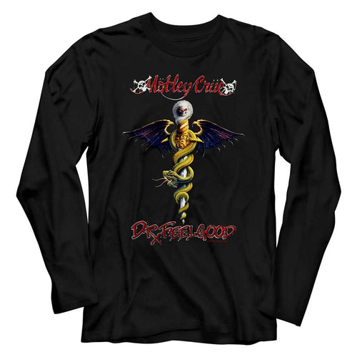 Mötley Crüe Long Sleeve T-Shirt - Dr Feelgood