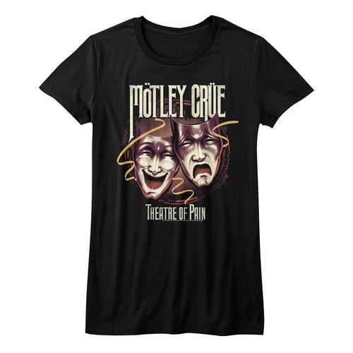 Mötley Crüe Ladies T-Shirt - Theatre Of Pain