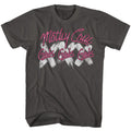 Smoke gray Mötley Crüe t-shirt featuring Mötley Crüe World Tour design