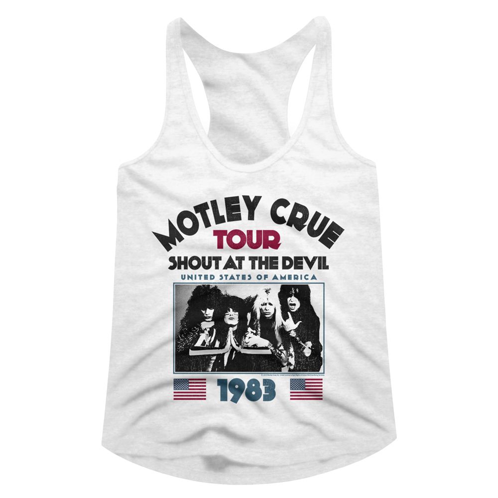 Mötley Crüe Ladies Racerback - SATD 83