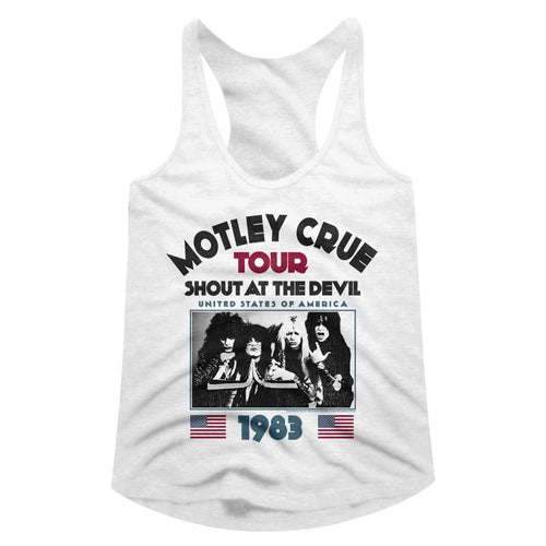 Mötley Crüe Ladies Racerback - SATD 83