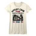 Mötley Crüe Ladies T-Shirt - SATD 83