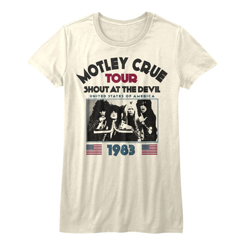 Mötley Crüe Ladies T-Shirt - SATD 83