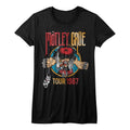 Mötley Crüe Ladies T-Shirt - Tour 1987