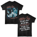 Black Mötley Crüe t-shirt featuring a He's the One They Call design