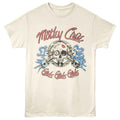 Natural Mötley Crüe t-shirt featuring an Electric Skull design