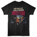 Black Mötley Crüe t-shirt featuring a Bad Boys of Hollywood design