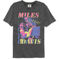 Miles Davis Comfort Colors T-Shirt - Vibrant Tricolor