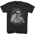 Smoke gray Miles Davis t-shirt featuring Miles Davis Round About Midnight Photo design