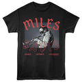Black Miles Davis t-shirt featuring Miles Davis Untamed Legendary design