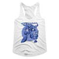 Mega Man Ladies Racerback - MegaBlues
