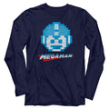 Mega Man Long Sleeve T-Shirt - MegaFace