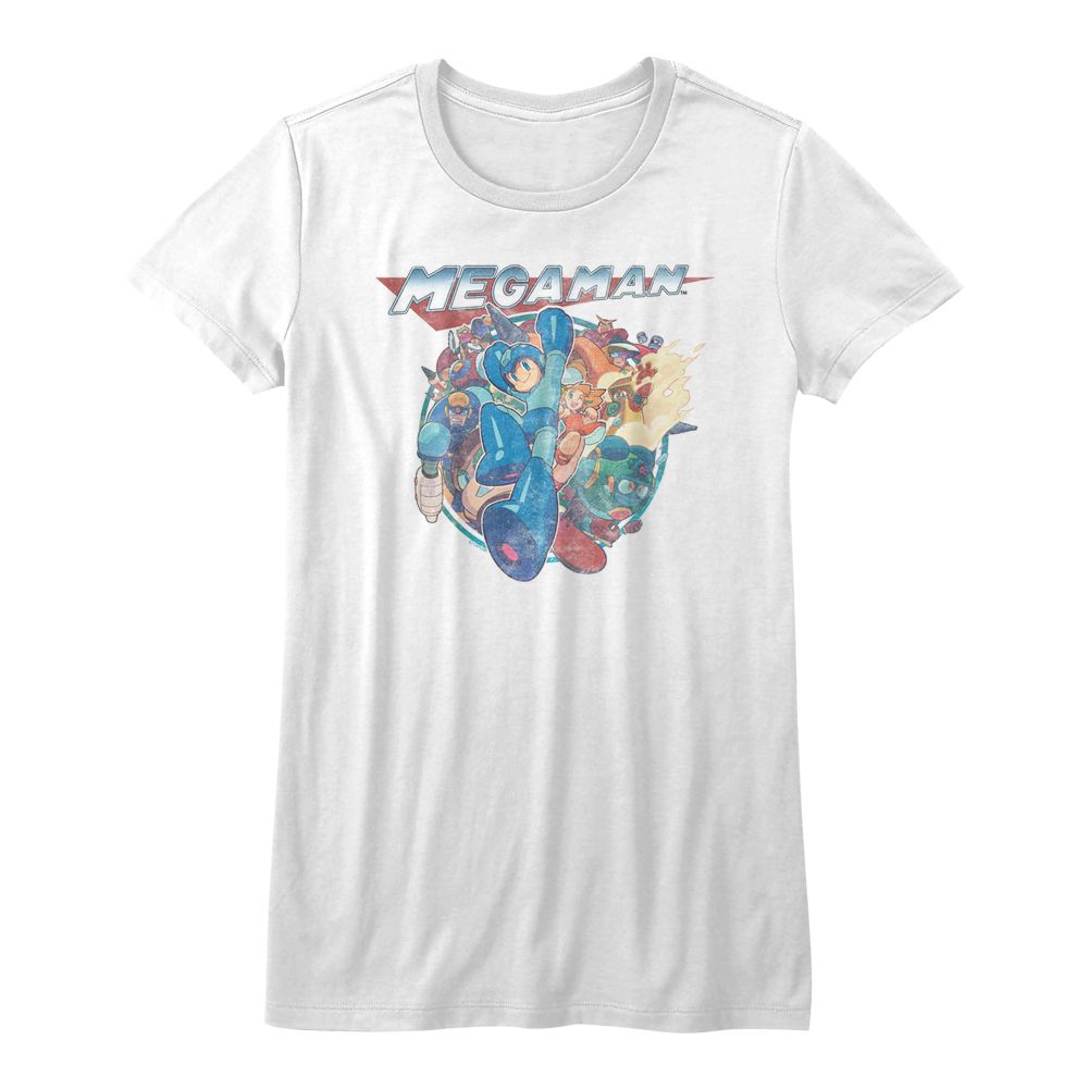 Mega Man Ladies T-Shirt - MegaFriends