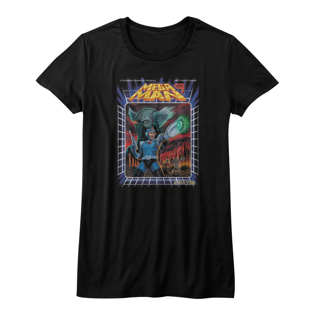 Mega Man Ladies T-Shirt - MegaWoah