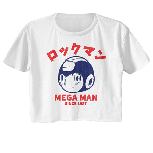 Mega Man Ladies Crop Top - Since 1987