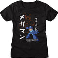 Mega Man Ladies Racerback - Solid And Outline